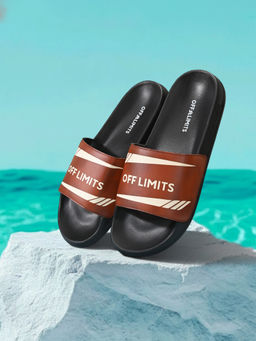 Off Limits - Tan Men's Lounge Bandt Sliders