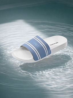 Off Limits - Blue Men's Float Bandt Sliders