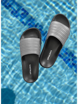 Off Limits - Grey Men's Laidback Bandt Sliders