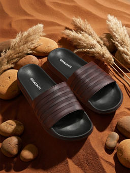 Off Limits - Brown Men's Laidback Bandt Sliders