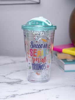 Voncasa - Blue Reuseable Tumbler Sipper, 450Ml