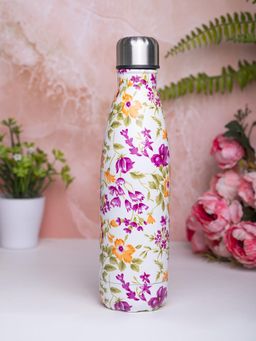 Voncasa - Pink Stainless Steel Water Bottle, 500Ml