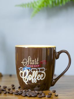 Voncasa - Start Every Day with Good Coffee Mug