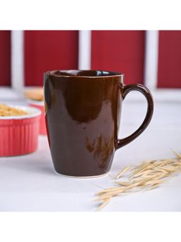 Voncasa - Brown Ceramic Coffee Mug, 320Ml