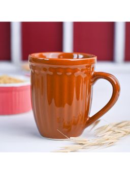 Voncasa - Brown Ceramic Coffee & Tea Mug, 300Ml
