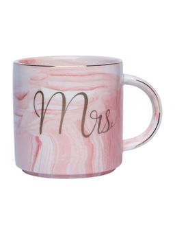 Voncasa - Marble Texture Pink Mr. Coffee Mug, 350Ml