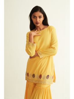 Ancestry - Resham Embroidered Short Kurti