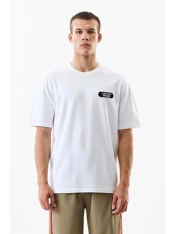 Snitch - Men White Graphic T-Shirt