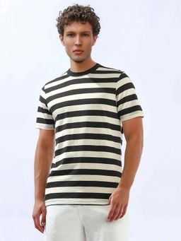 High Star - Men Black Stripes T-Shirt