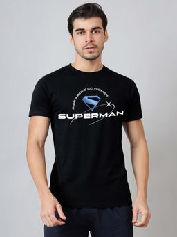 Free Authority - Official Superman Printed Regular fit Tshirt For Men