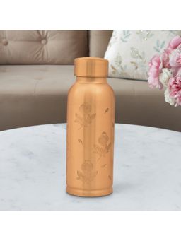 HomeTown - Anar Matte Copper Bottle 750Ml In Copper Colour