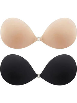 BRACHY - Women Invisible Lift Stick-On Seamless Pushup Bra (Pack of 2)
