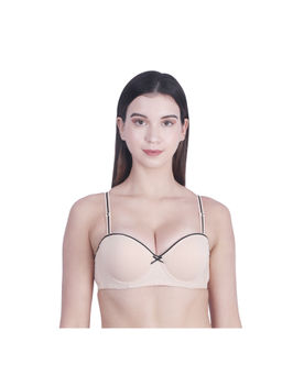 BRACHY - Black Underwired Bra for Women