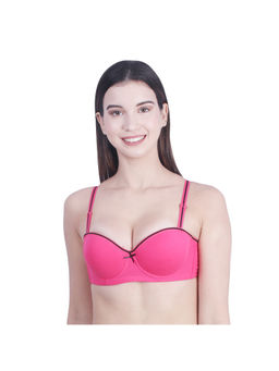 BRACHY - Pink Underwired Bra for Women