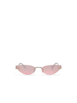 Aldo - Barbie Cat Eye Silver Sunglasses