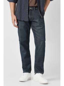 Van Heusen - Men Navy Blue Slim Fit Jeans