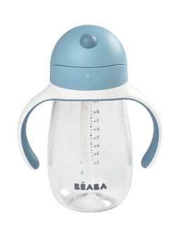 Beaba - Straw Cup - 300ml, Windy Blue, 8m+