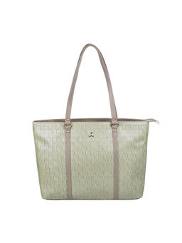 Mochi - Women Green Synthetic Tote Bag