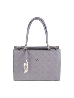 Metro - Women Grey Synthetic Satchel Bag