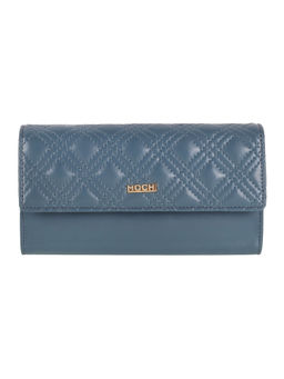 Mochi - Women Blue Synthetic Bifold Wallet