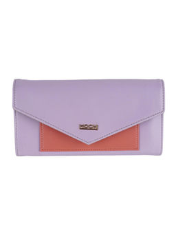 Mochi - Women Purple Synthetic Bifold Wallet