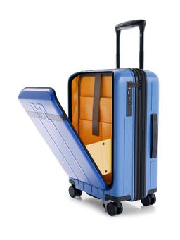 EUME - Carbon Blaze 20 Inch Cabin Pro Pc Small Trolly Bag- Midnight Blue
