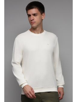 Reebok - White Men Pullover Sweatshirt