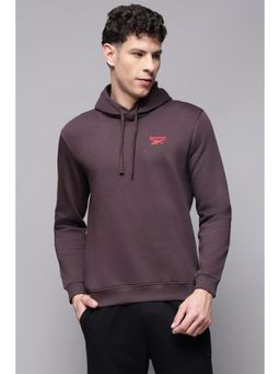 Reebok - Purple Men Pullover Hoodie