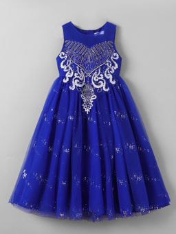Hopscotch - Glitter Embroidered Gown
