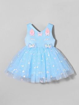Hopscotch - Butterfly Applique Party Dress