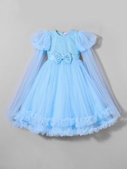 Hopscotch - Sequinned Bow Gown