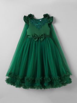 Hopscotch - Ruffled Bow Gown