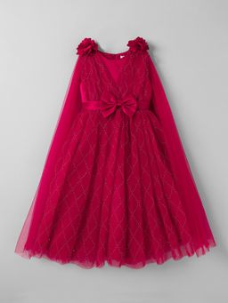 Hopscotch - Bow Applique Gown