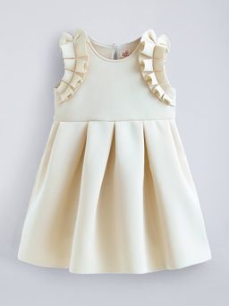 Hopscotch - Ruffled Pleated Dress