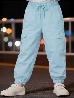Purple United Kids - Light Blue Joggers