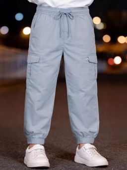 Purple United Kids - Grey Joggers For Boys