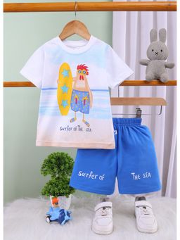 Toonyport - Boys Cotton Printed T-Shirt and Shorts