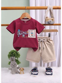Toonyport - Boys Cotton Printed T-Shirt and Shorts