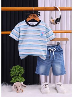 Toonyport - Boys Cotton Printed T-Shirt and Shorts