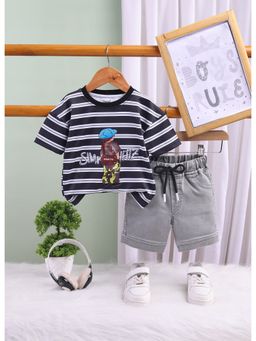 Toonyport - Boys Cotton Printed T-Shirt and Shorts