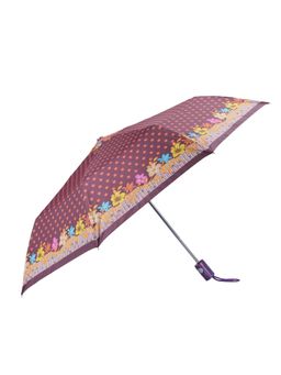 The Clownfish - Three Fold Auto Open Umbrella Brown
