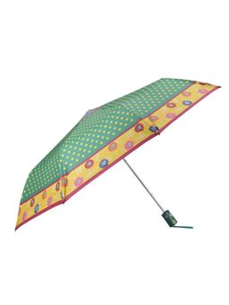 The Clownfish - Three Fold Auto Open Umbrella Green
