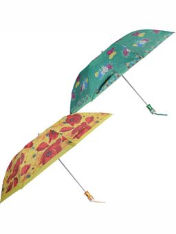 The Clownfish - Two Fold Auto Open Umbrella Multi-Color (Pack of 2)