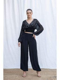 AMRTA- BY GUNEET KONDAL - Riviera Black Co-Ord Set