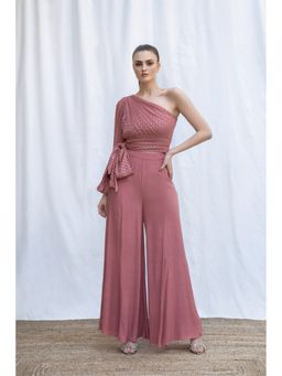 AMRTA- BY GUNEET KONDAL - One Shoulder Sash Co-Ord Set