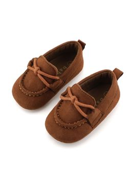 Baby Doe - Brown Loafer Prewalker