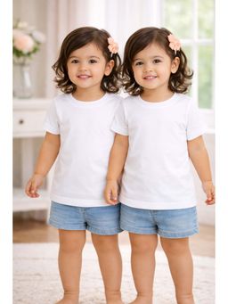 Bodycare - Solid T-Shirt - White (Pack of 2)