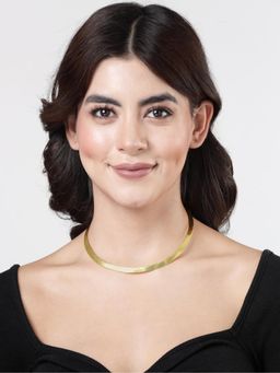Gahan - Womens Gold Plated Choker Necklace