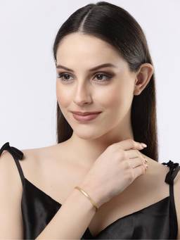 Gahan - Womens Gold Plated Western Cuff Bracelet