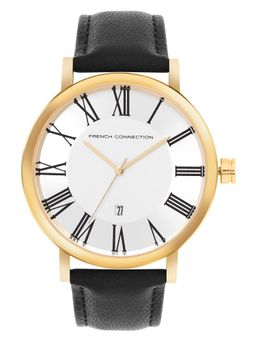 French Connection - Men Roman White Dial Analog Watch FCN00045A (M)